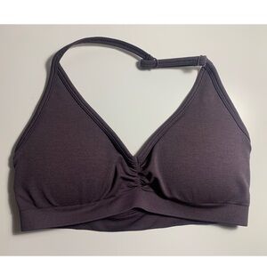 Alphalete Amplify Purple Halter Bralette